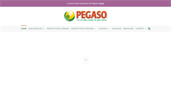 Desktop Screenshot of pegaso.eu